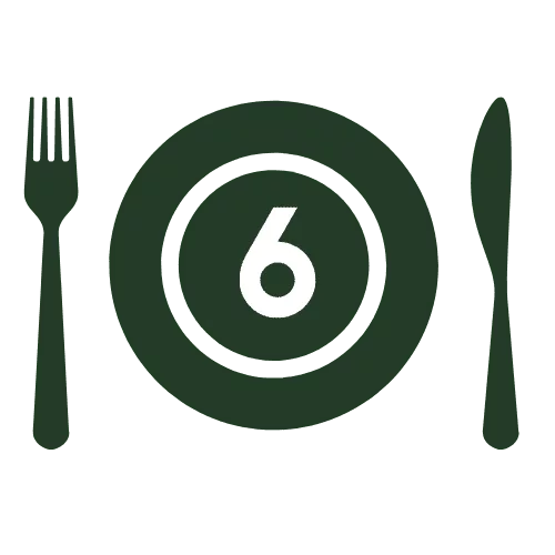 6 course dinner