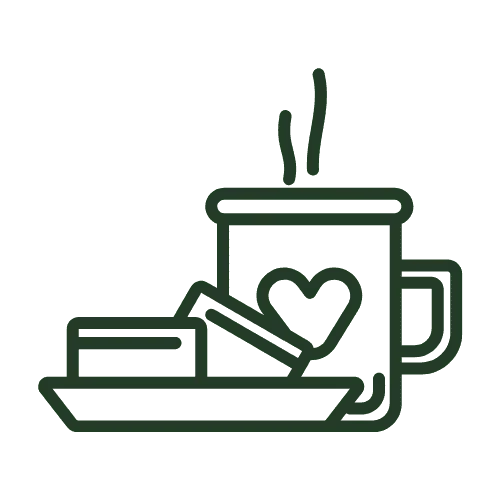 Snacks and coffee