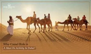 Camel Ride Dubai | Camel Safari Dubai Blog Banner By Dubai Desert Safari Trip