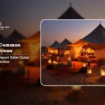 Desert Safari Dubai in September | September desert safari tips Dubai Blog Banner by Dubai Desert Safari Trip