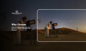 desert safari stargazing Dubai | Dubai stargazing safari Blog Banner by Dubai Desert Safari Trip