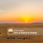 behave respectfully in desert safari | desert safari dress code Dubai Blog Banner by Dubai Desert Safari Trip